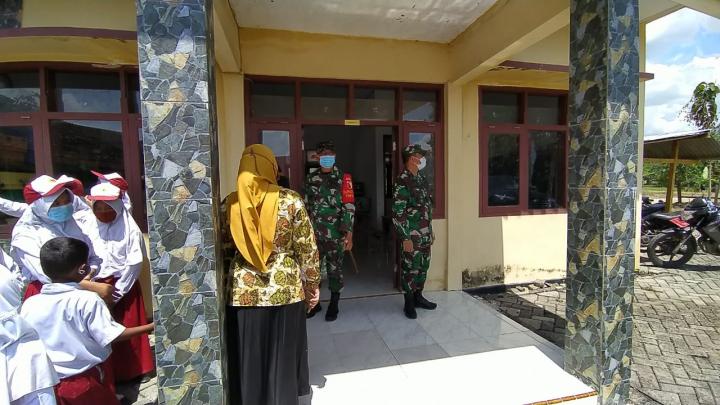 Bangunan Ruang Kelas TMMD Tambakrejo Bojonegoro Untuk Kenyamanan Belajar Mengajar